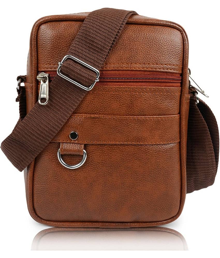 Torrento Tan Solid Messenger Bag - Handbags | Buy online on ZillyBuy