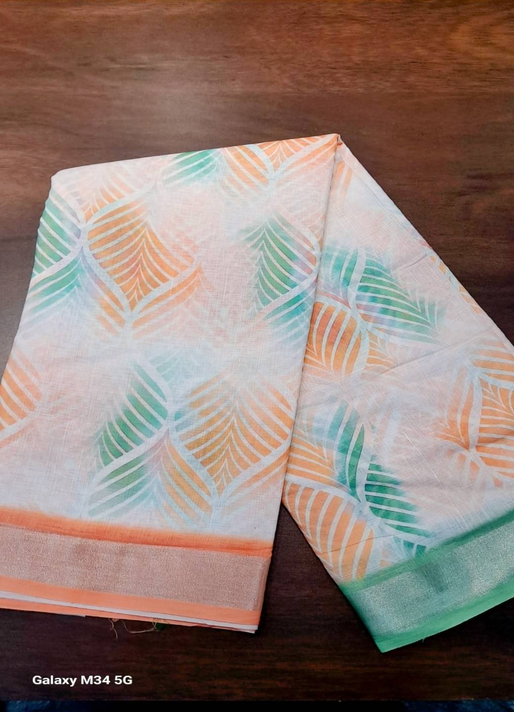 VTEXX Cotton Printed Regular Saree With Unstitched Blouse Piece ( Multicolor ) VTEXX Cotton Printed Regular Saree With Unstitched Blouse Piece ( Multicolor )