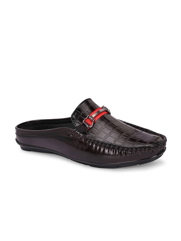     			server Brown Men's Slip on Shoes