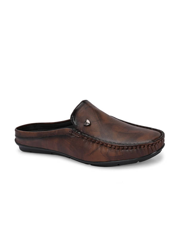     			server Brown Men's Slip on Shoes