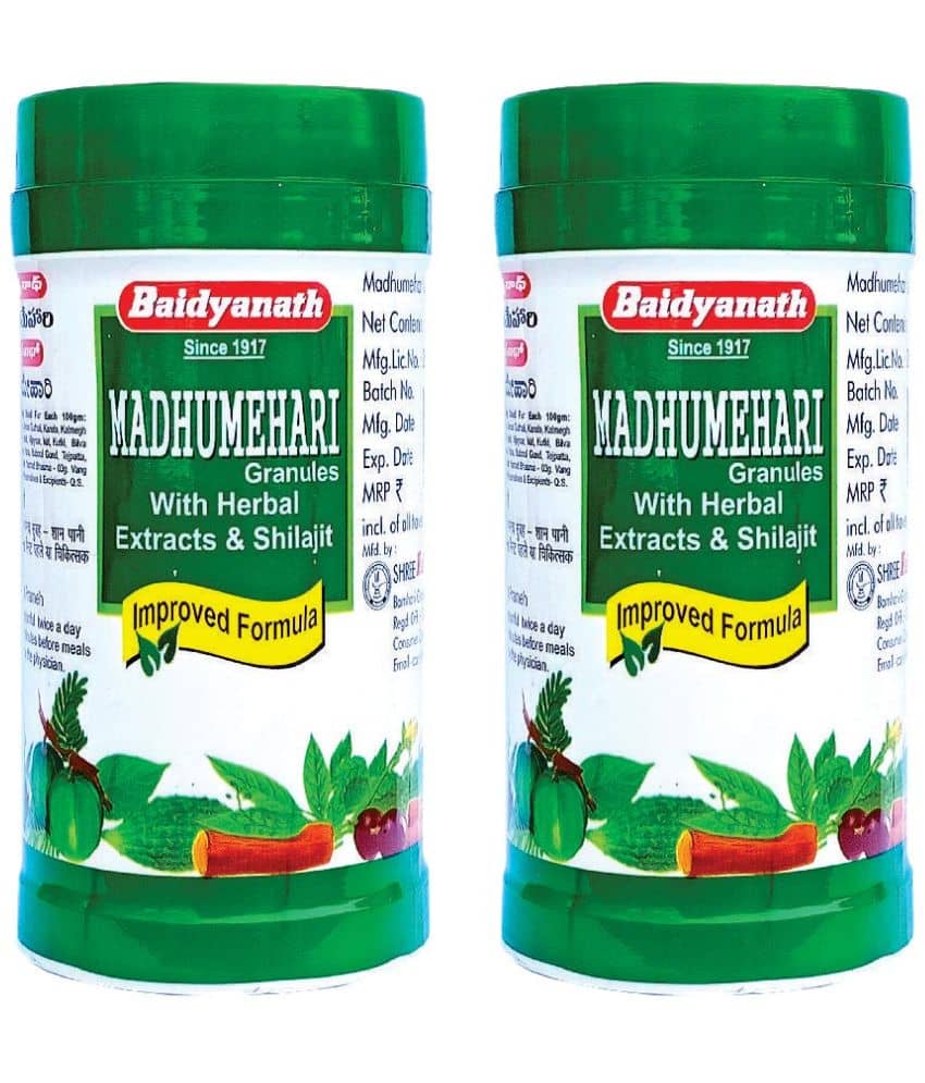 Baidyanath Madhumehari Granules Tablet 100 Gm Pack of 2