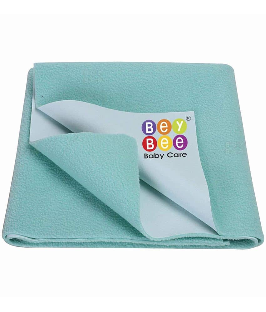 Bey Bee Blue Laminated Waterproof Sheet ( 140 cm × 100 cm - 1 pcs )