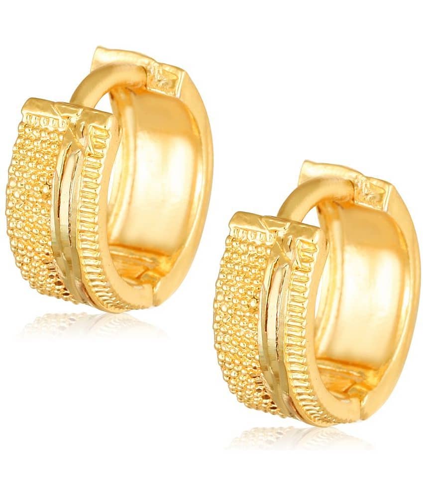 Vighnaharta V Shape alloy Gold plated Bali, Chand Bali Earring for Women and Girls- (VFJ1475ERG) - Earrings | Buy online on ZillyBuy