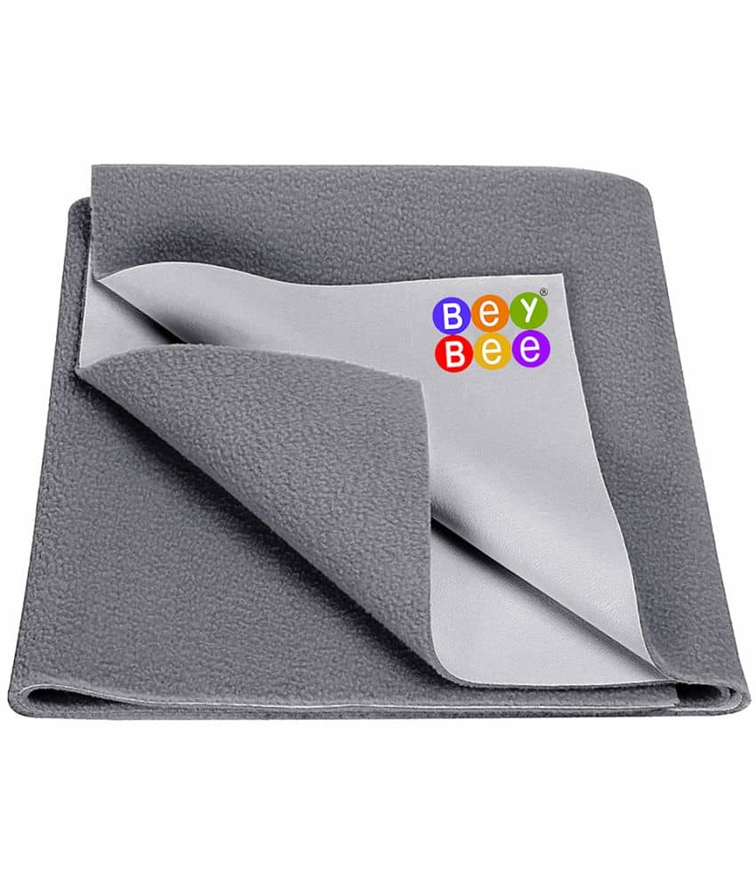 Bey Bee Grey Laminated Waterproof Sheet ( 200 cm × 140 cm - 1 pcs )