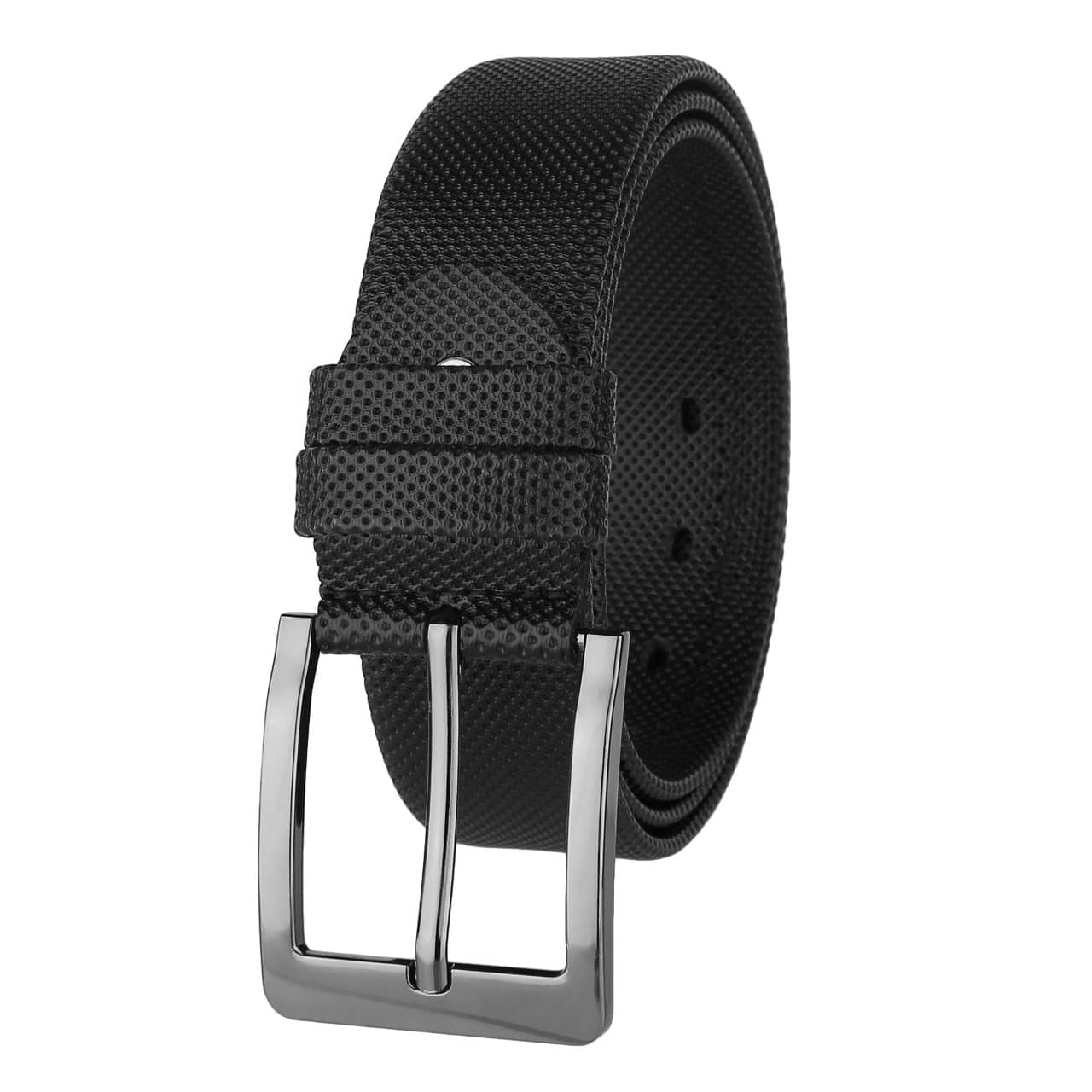 Loopa Black PU Formal Belt Pack of 1
