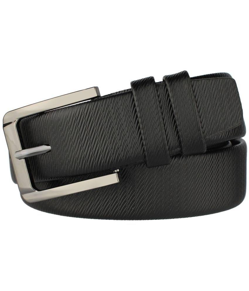 Loopa Black PU Formal Belt Pack of 1     			Loopa Black PU Formal Belt Pack of 1