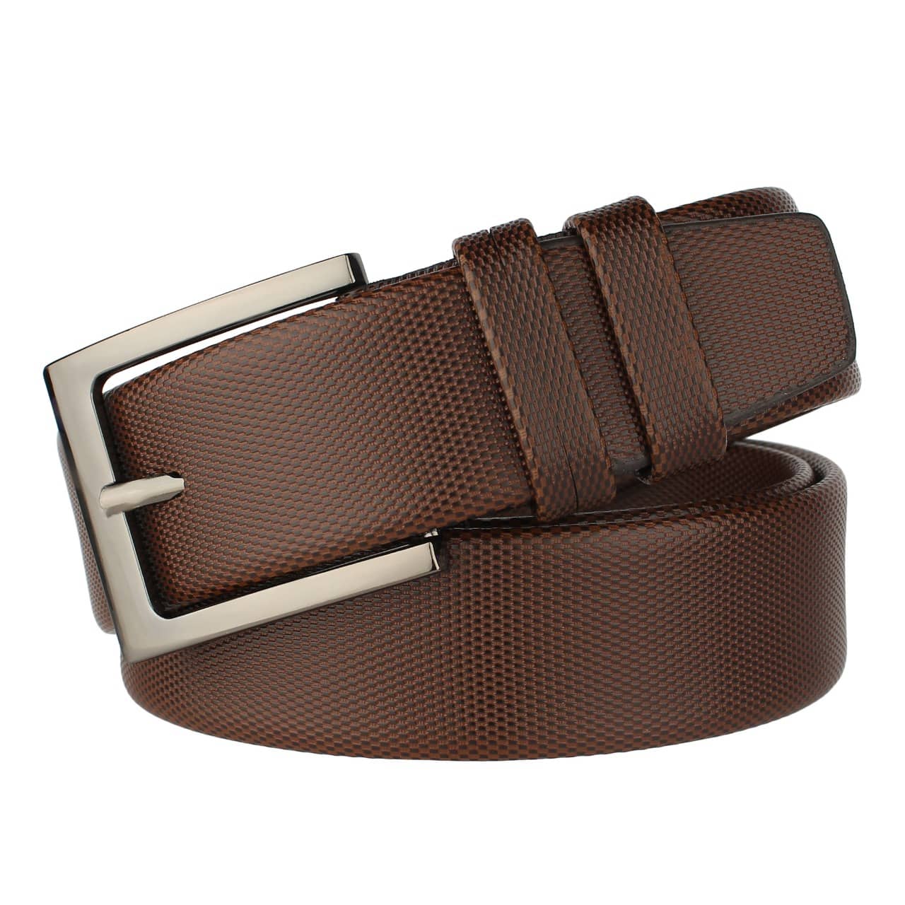 Loopa Brown PU Formal Belt Pack of 1