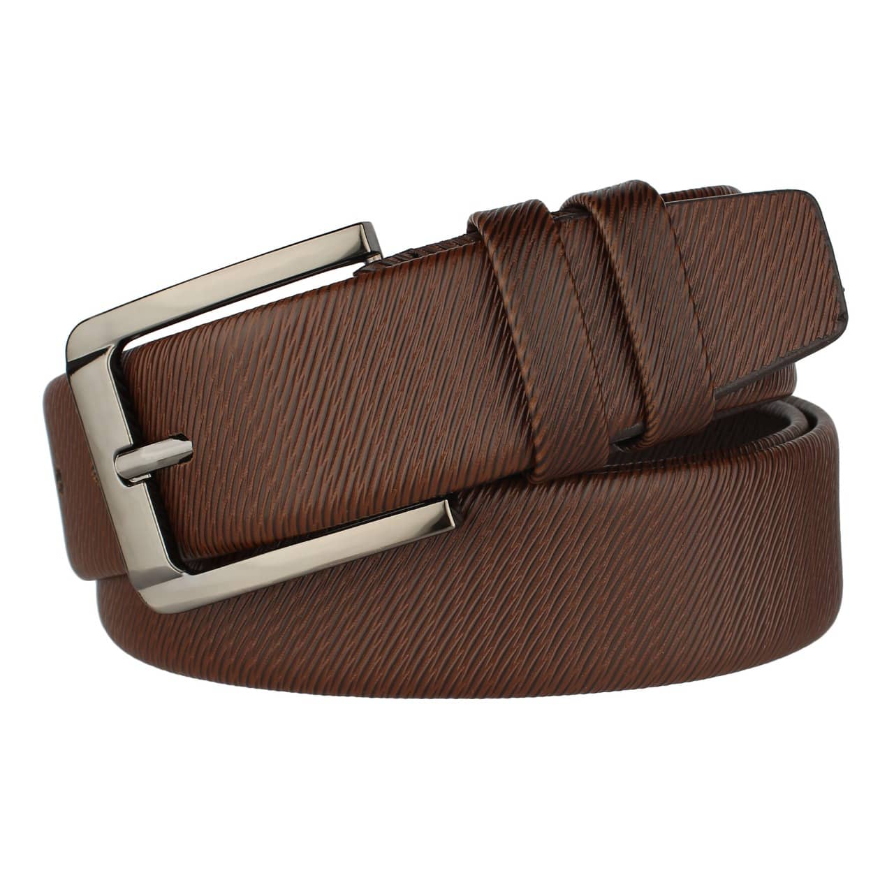 Loopa Brown PU Formal Belt Pack of 1