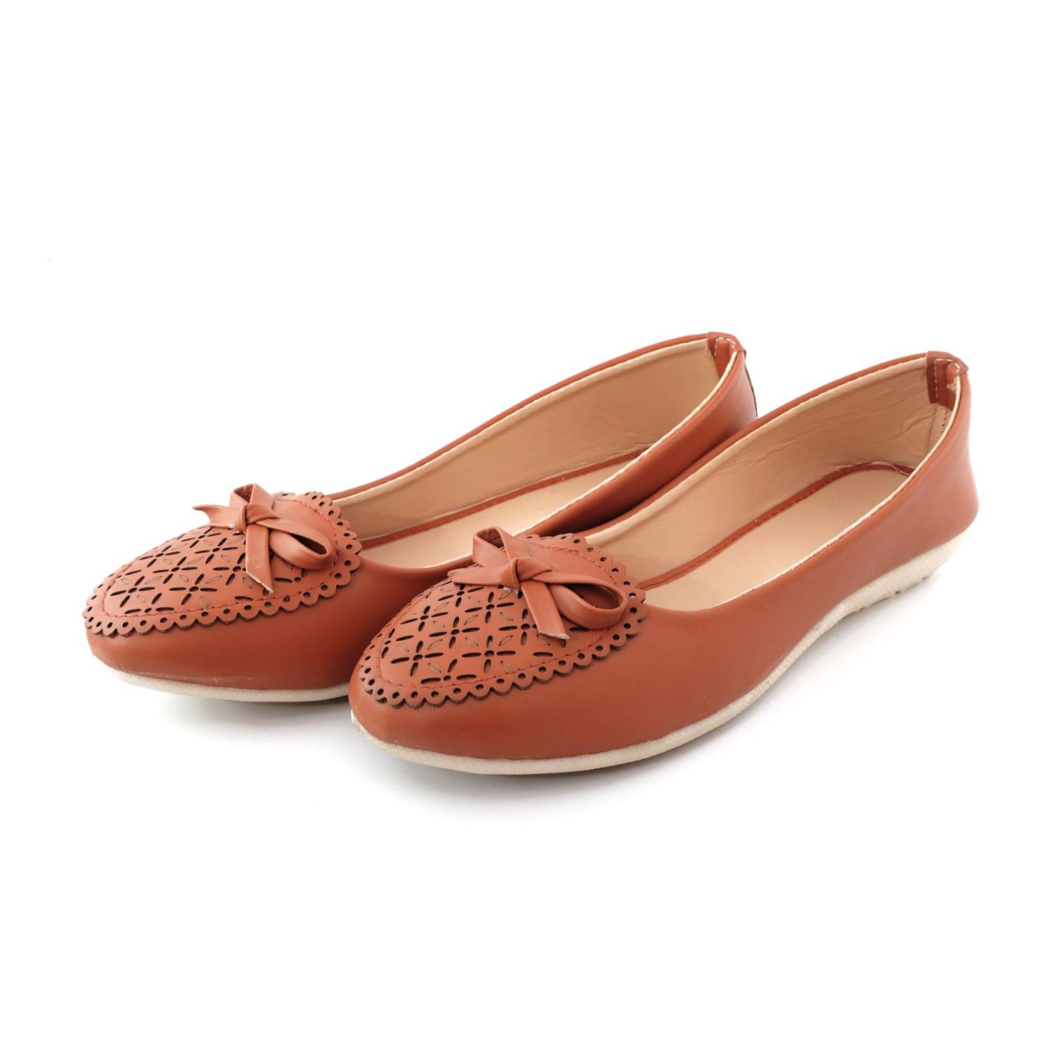     			Apratim Tan Ballerinas