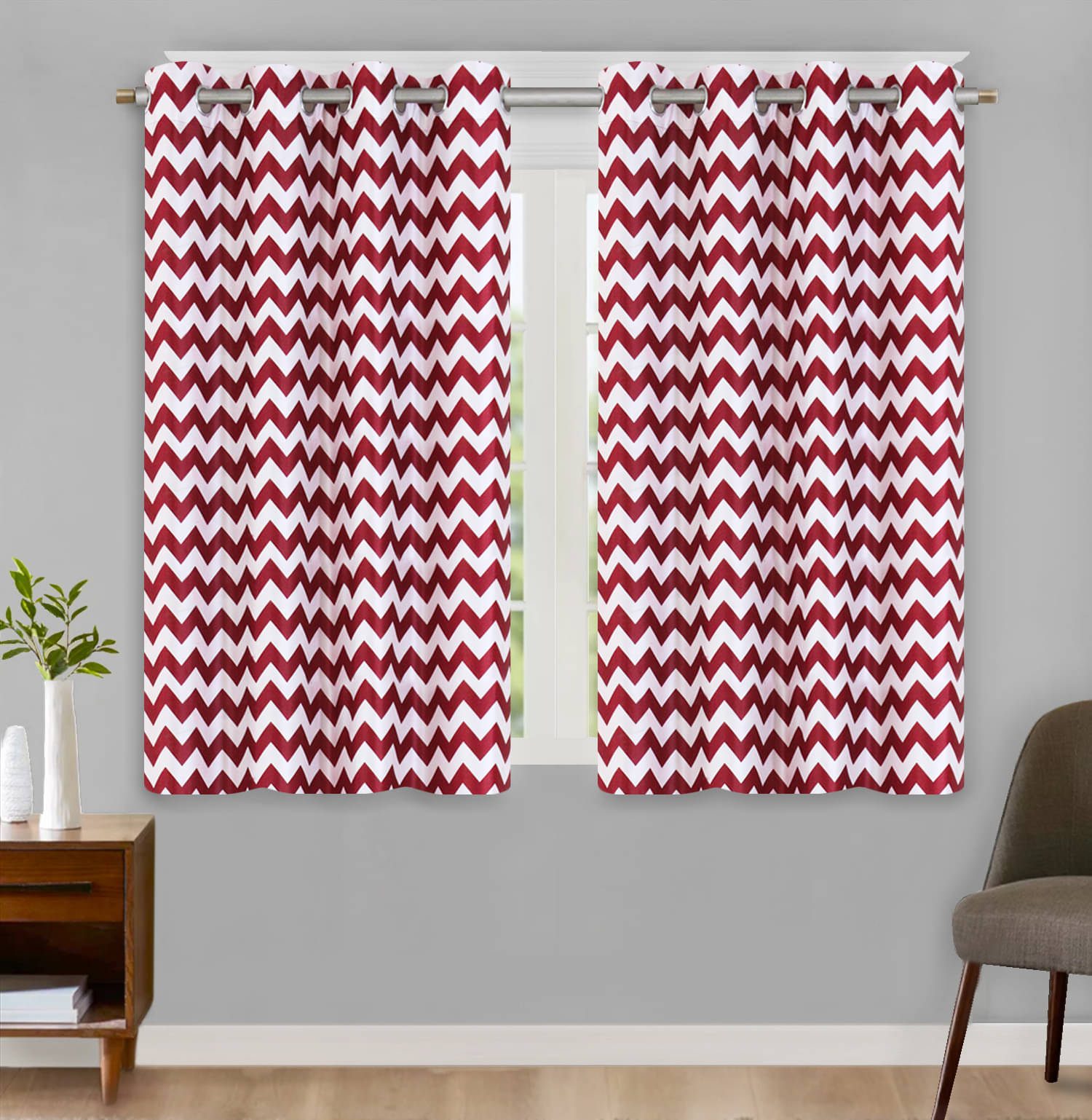 Home Candy Set of 2 Window Blackout Room Darkening Eyelet Polyester Blue Curtains ( 152 x 120 cm ) Home Candy Set of 2 Window Blackout Room Darkening Eyelet Polyester Blue Curtains ( 152 x 120 cm )