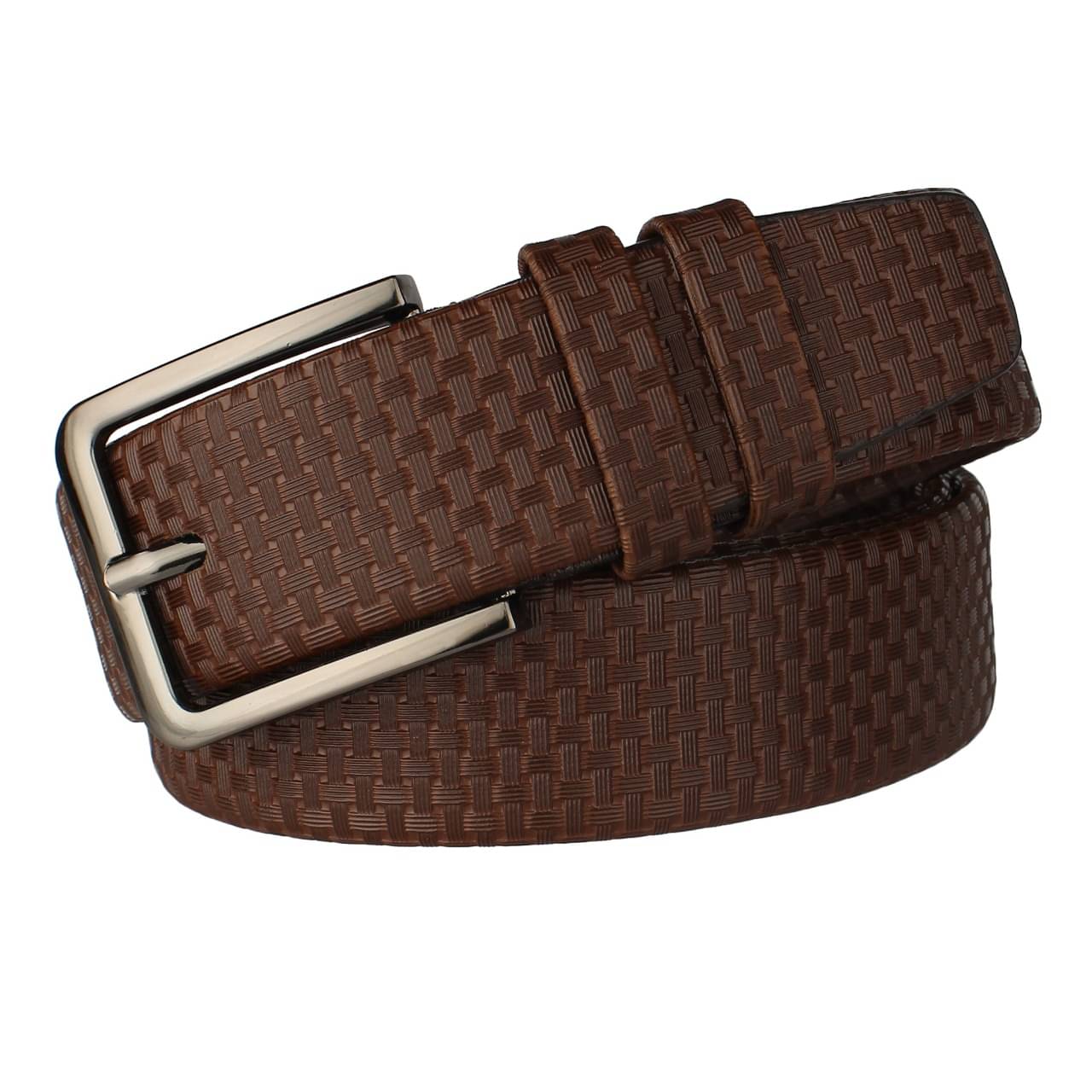 Loopa Brown PU Formal Belt Pack of 1 Loopa Brown PU Formal Belt Pack of 1