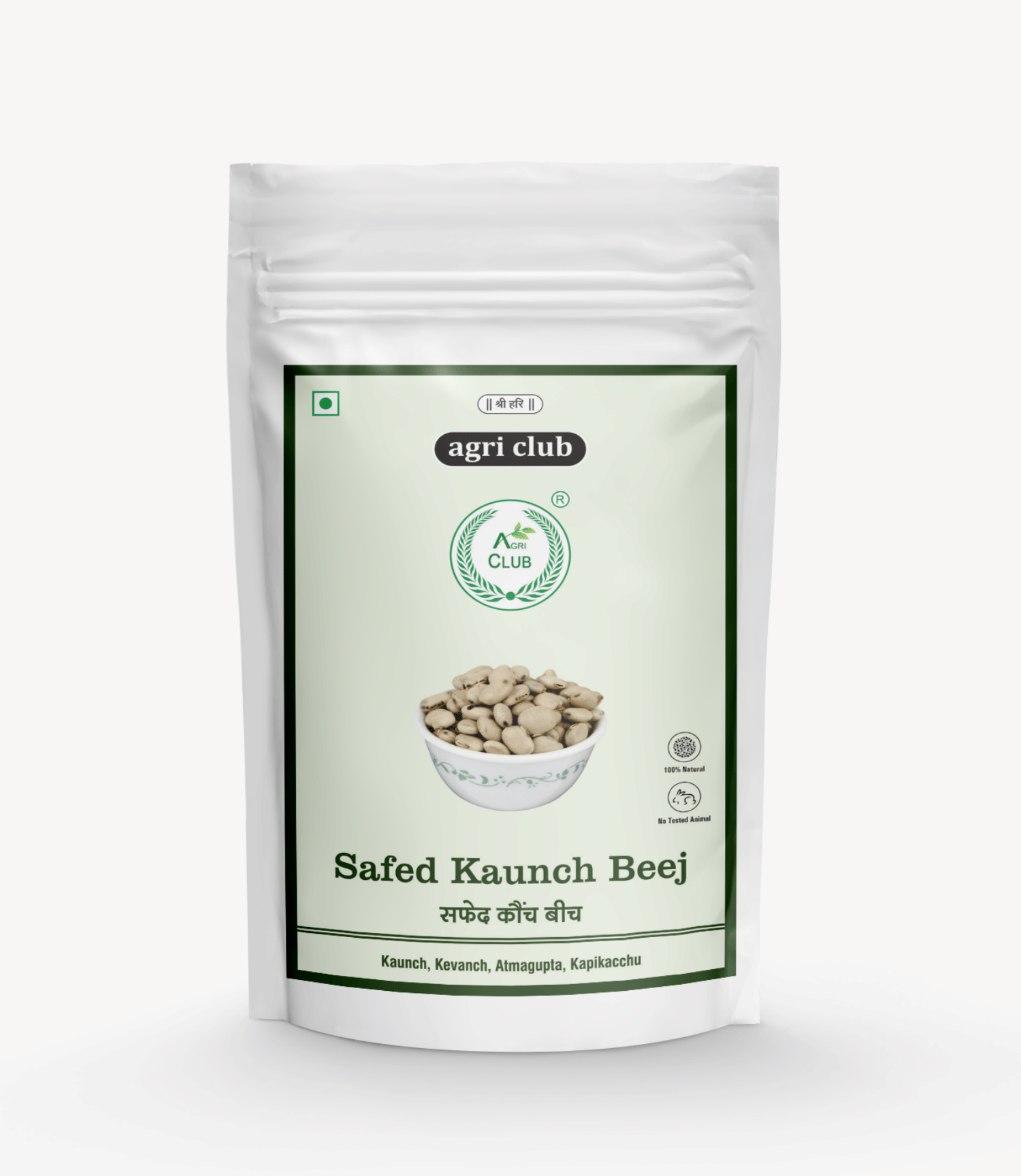     			AGRI CLUB Safad Kaunch Beej 400 Gm