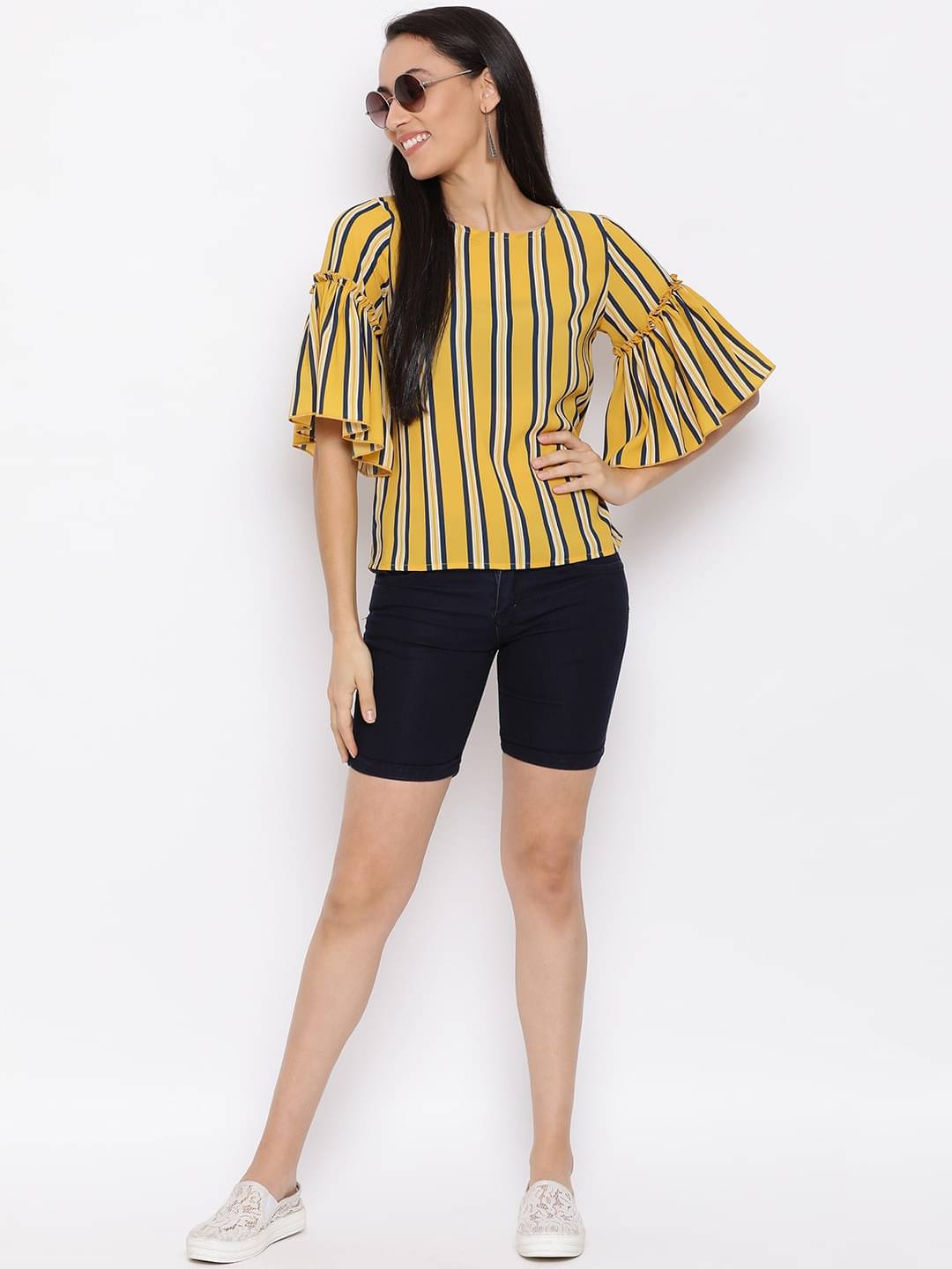     			ALL WAYS YOU Women's Polyester Regular Top ( Multicolor )