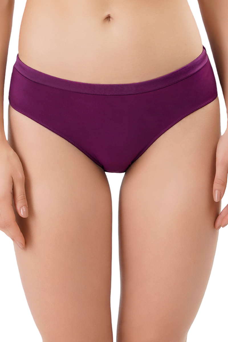     			Amante Nylon Women's Bikini Panties ( Purple )