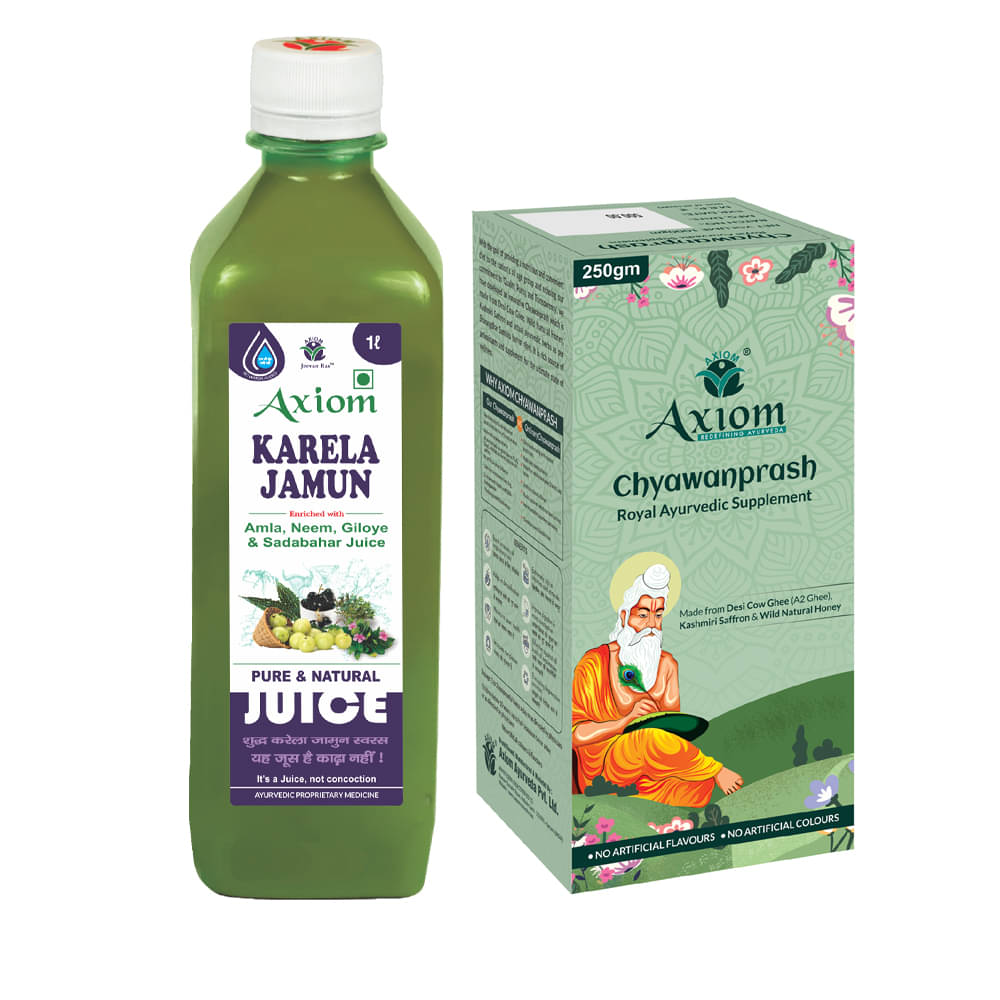 Axiom Karela Jamun Juice 1000ml + Chyawanprash 250ml|100% Natural WHO-GLP,GMP,ISO Certified Product Axiom Karela Jamun Juice 1000ml + Chyawanprash 250ml|100% Natural WHO-GLP,GMP,ISO Certified Product