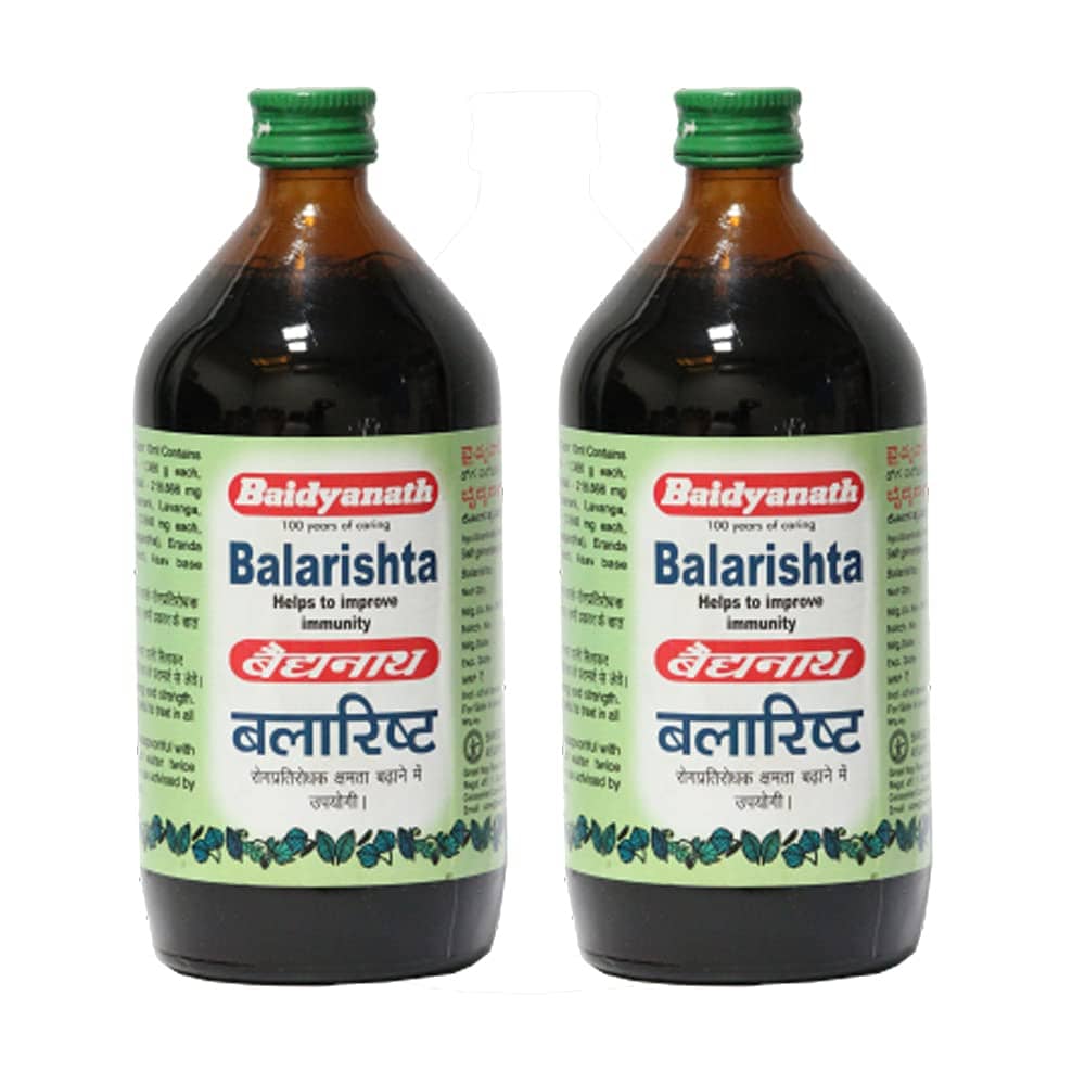 Baidyanath Balarishta I Stress Relief Liquid 220 Ml Pack of 2