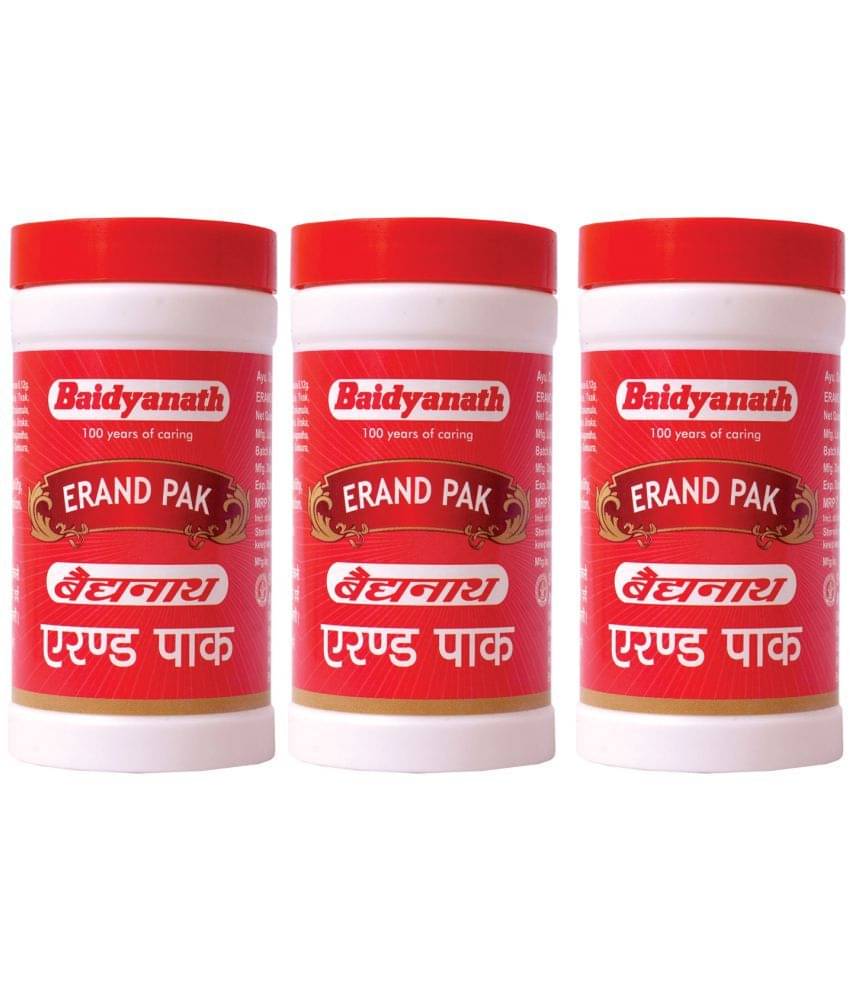 Baidyanath Erand Pak I Constipation Relief Powder 100 Gm Pack of 3 Baidyanath Erand Pak I Constipation Relief Powder 100 Gm Pack of 3