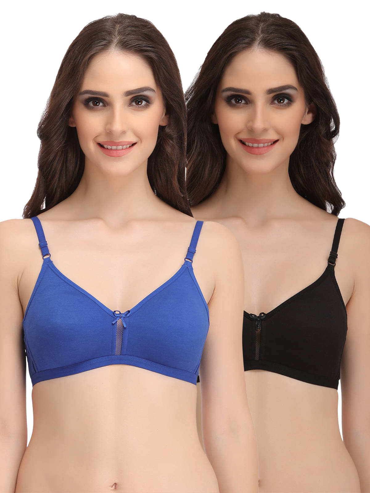 Clovia Cotton Non Padded Women's Everyday Bra ( Multi Color )     			Clovia Cotton Non Padded Women's Everyday Bra ( Multi Color )