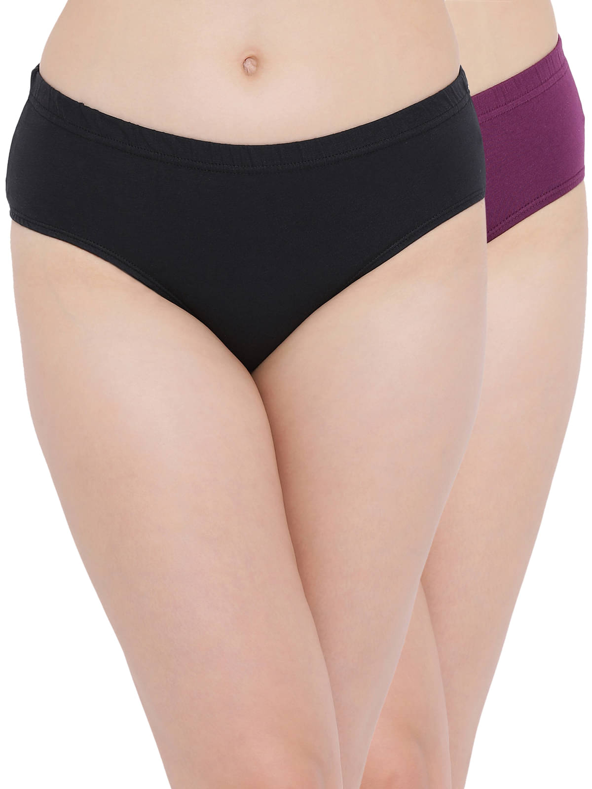 Clovia Cotton Hipsters - Pack of 2 Clovia Cotton Hipsters - Pack of 2