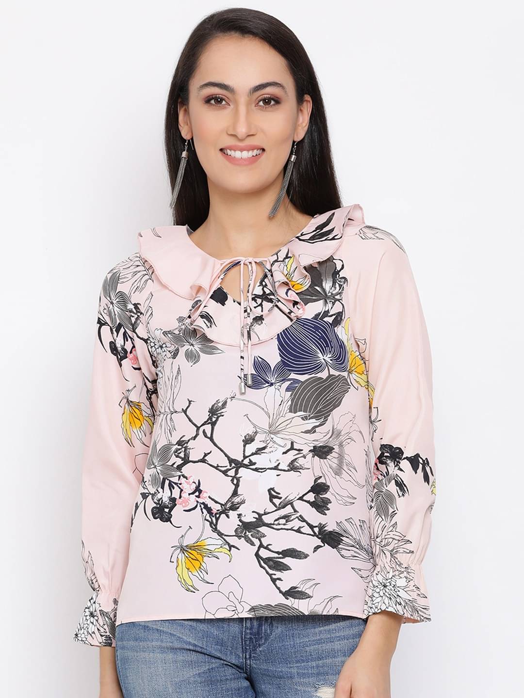 ALL WAYS YOU Women's Polyester Regular Top ( Multicolor )     			ALL WAYS YOU Women's Polyester Regular Top ( Multicolor )
