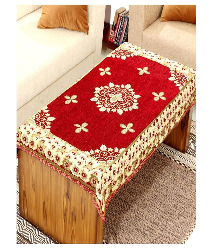 BELLA TRUE 4 Seater Chenille Single Table Covers BELLA TRUE 4 Seater Chenille Single Table Covers