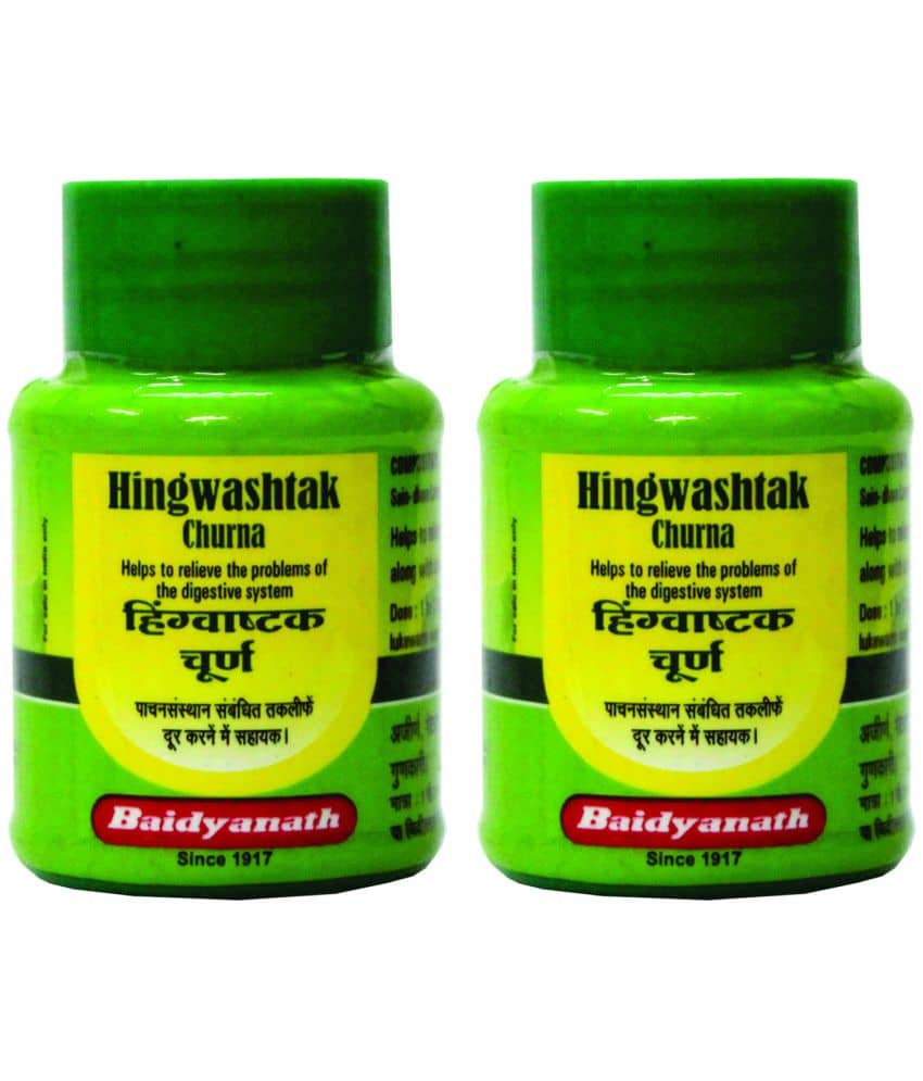 Baidyanath Hingwashtak Churna Powder 60 Gm Pack of 2