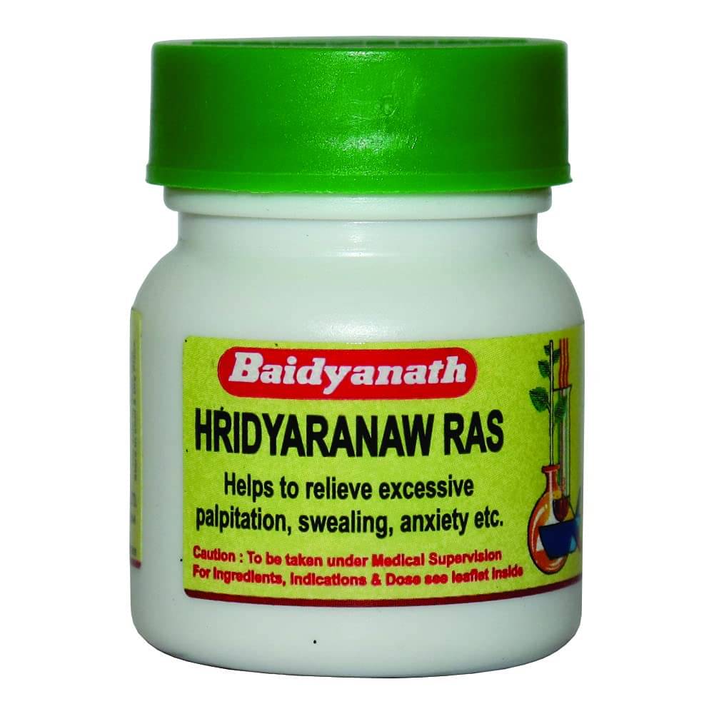 Baidyanath Hridayarnava Ras Tablet 80 No.S Pack of 1 Baidyanath Hridayarnava Ras Tablet 80 No.S Pack of 1