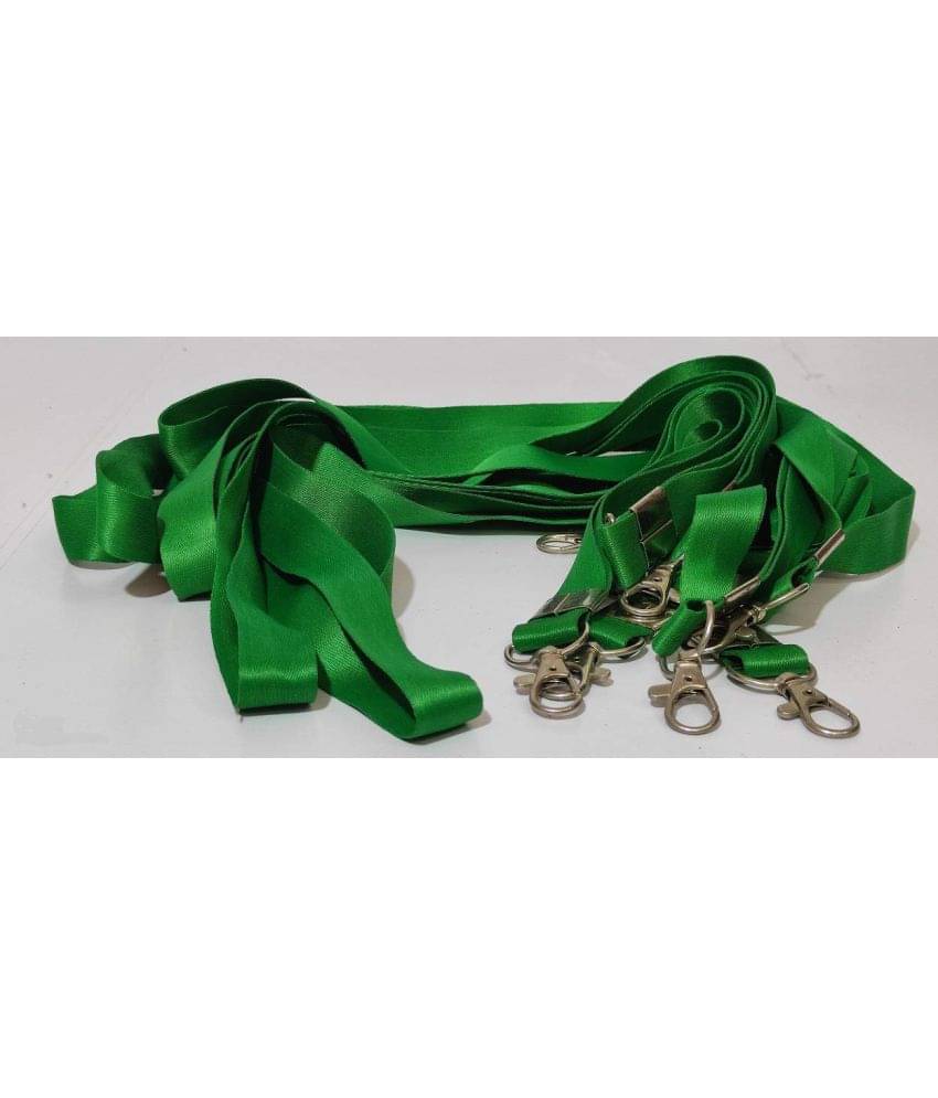     			Dey 's Stationery Store Lanyards 10Pcs 18" Lanyard with Badge Lanyard (Green)
