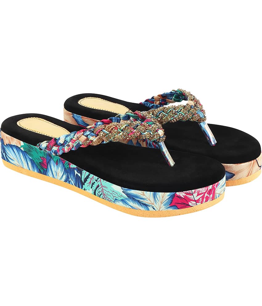Shoetopia - Blue Women's Slip On Heels - Heels | Buy online on ZillyBuy