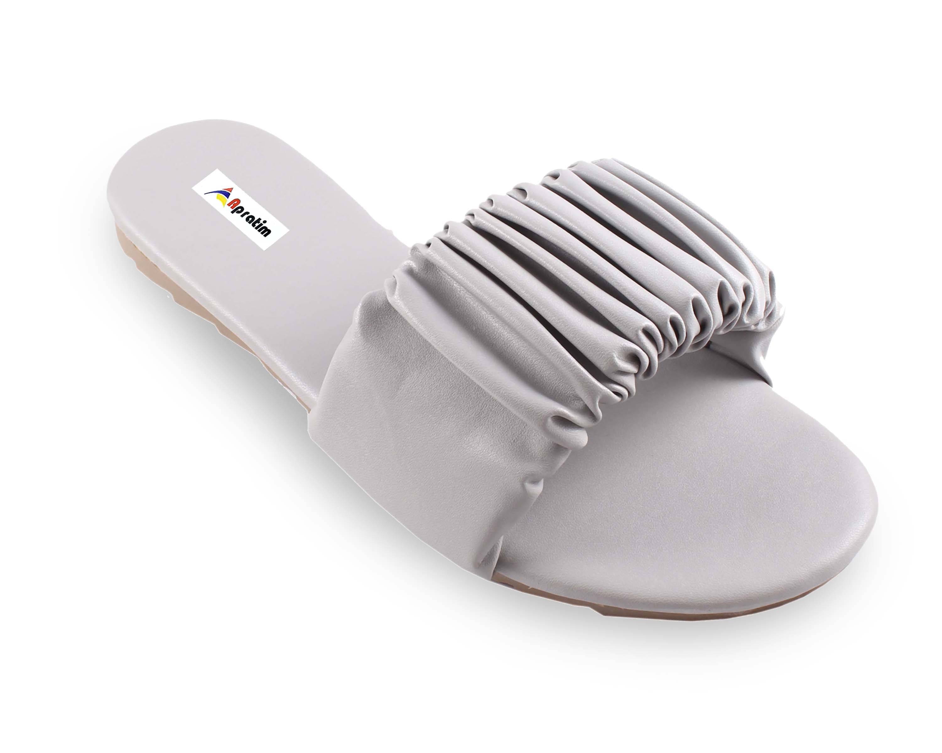 Anjaneya Creations - Light Grey Women's Flats Anjaneya Creations - Light Grey Women's Flats