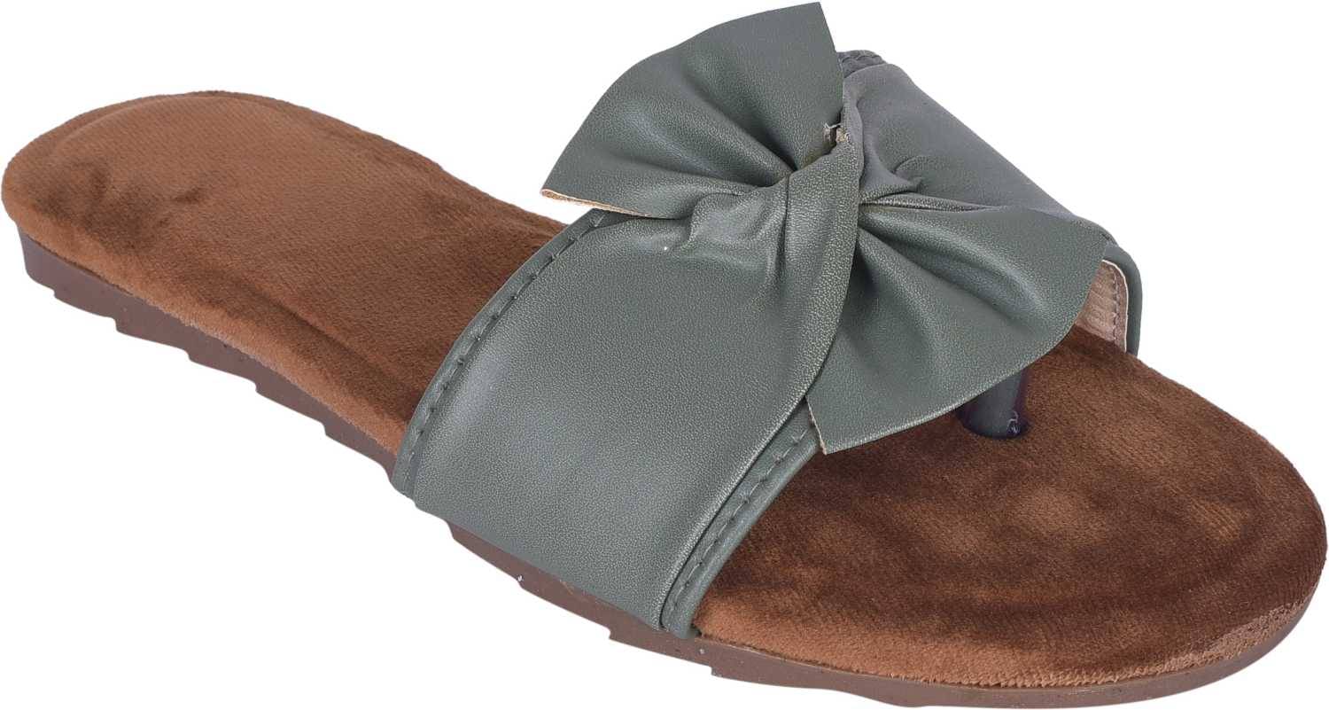     			Anjaneya Creations Green Flats