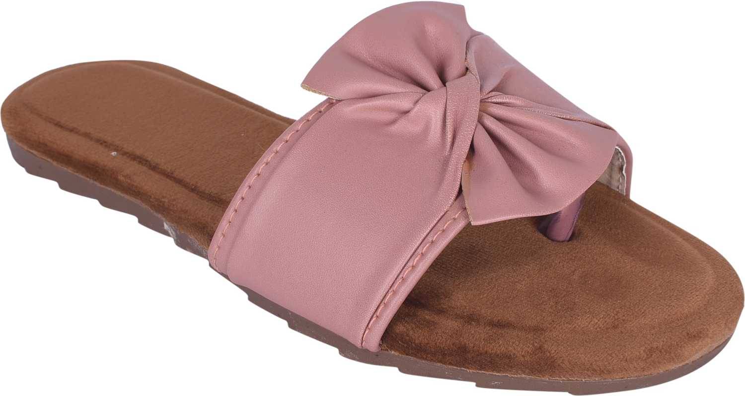     			Anjaneya Creations Pink Flats