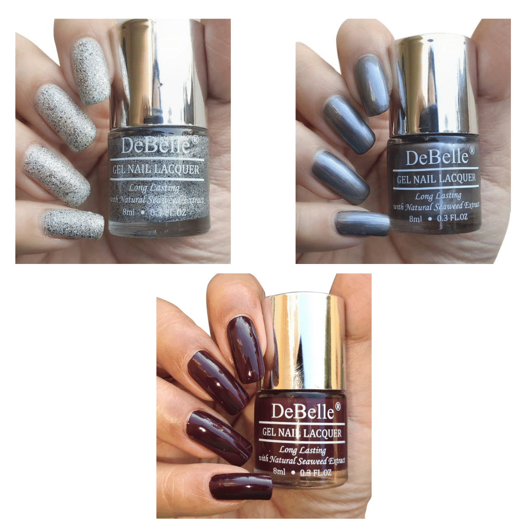     			DeBelle Multi Glossy Nail Polish 24 ( Pack of 3 )