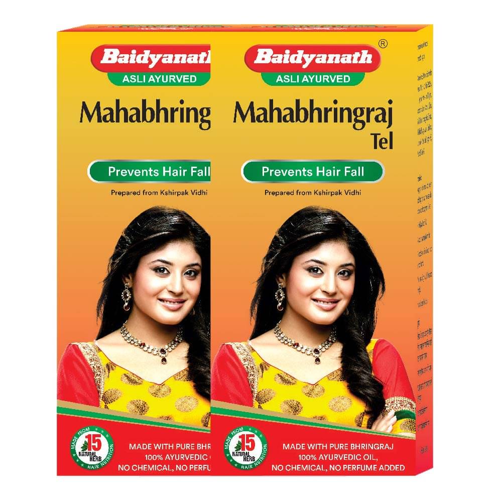Baidyanath Mahabhringraj Hair Oil 100Ml (Pack of 2) Baidyanath Mahabhringraj Hair Oil 100Ml (Pack of 2)