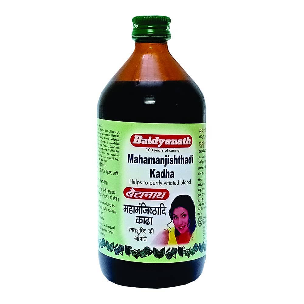 Baidyanath Mahamanjisthadi Kadha(Immunity Boosters) Liquid 450 Ml Pack of 1