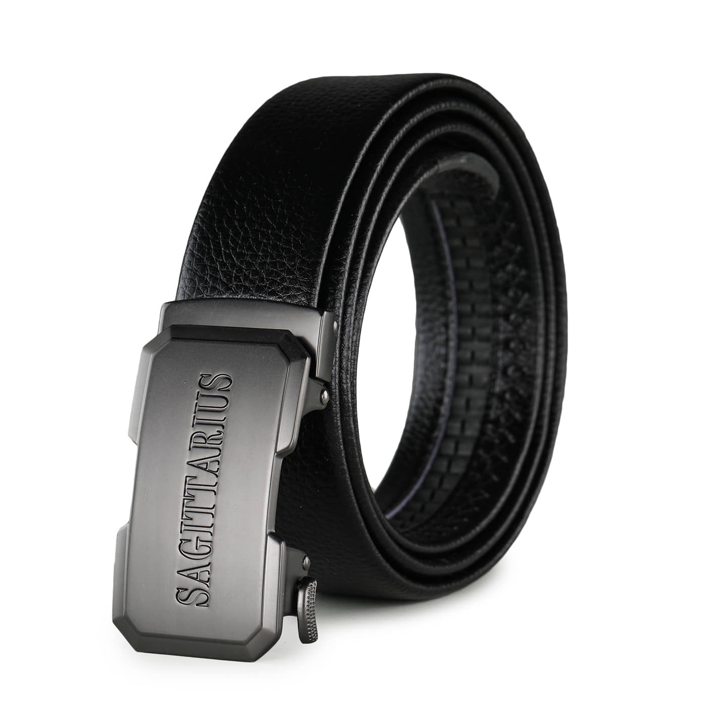 Loopa Black PU Casual Belt Pack of 1