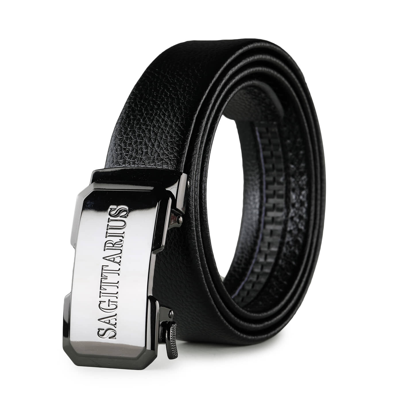 Loopa Black PU Casual Belt Pack of 1
