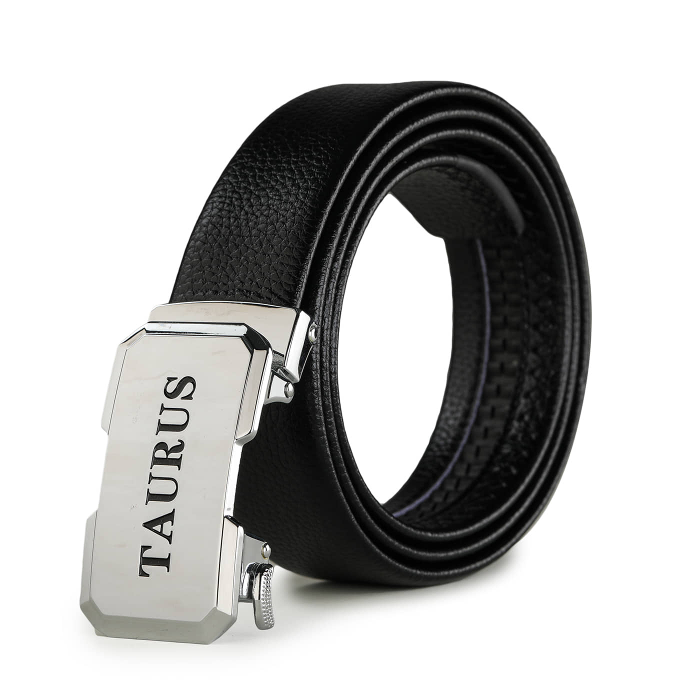 Loopa Black PU Casual Belt Pack of 1