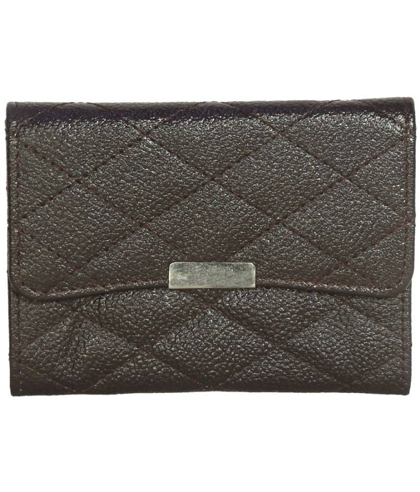     			STYLE SHOES Brown Wallet