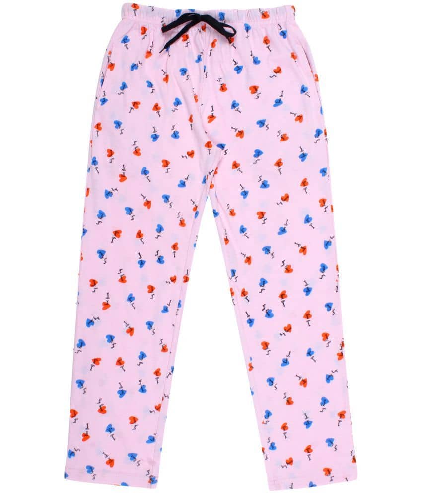 Diaz Pack of 1 Boys Cotton Trackpant ( Pink ) - Track Pants | Buy online on ZillyBuy
