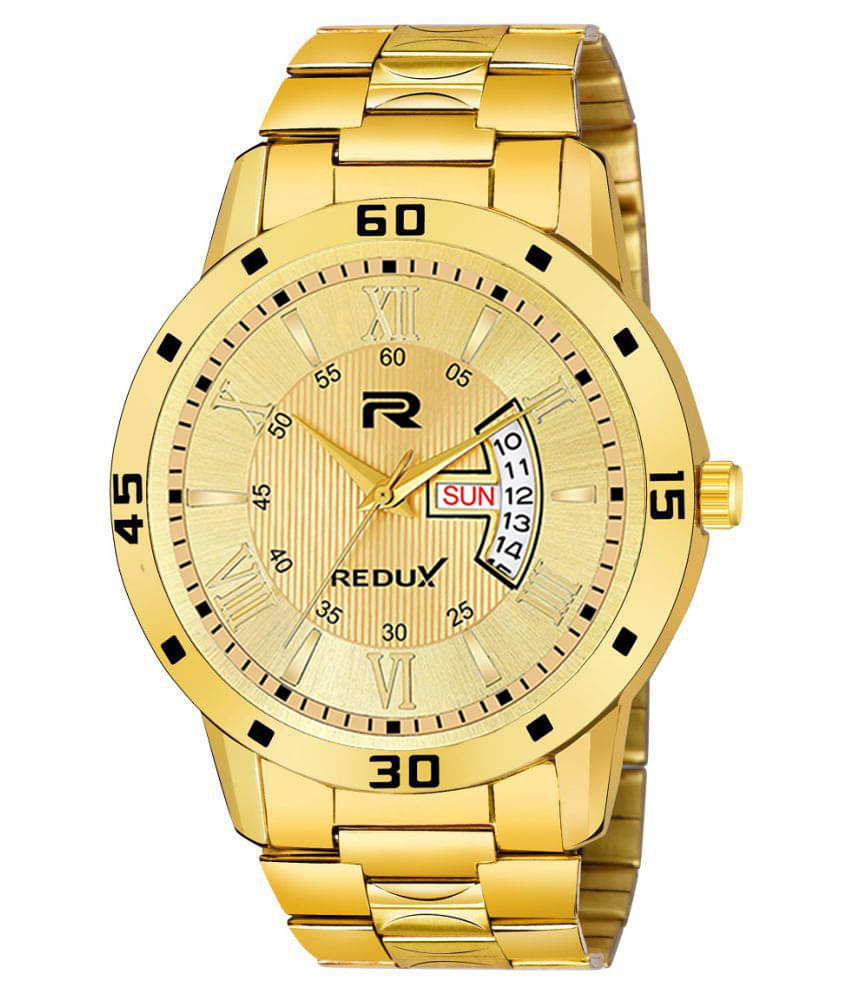     			Redux - Gold Stainless Steel Analog Men's Watch