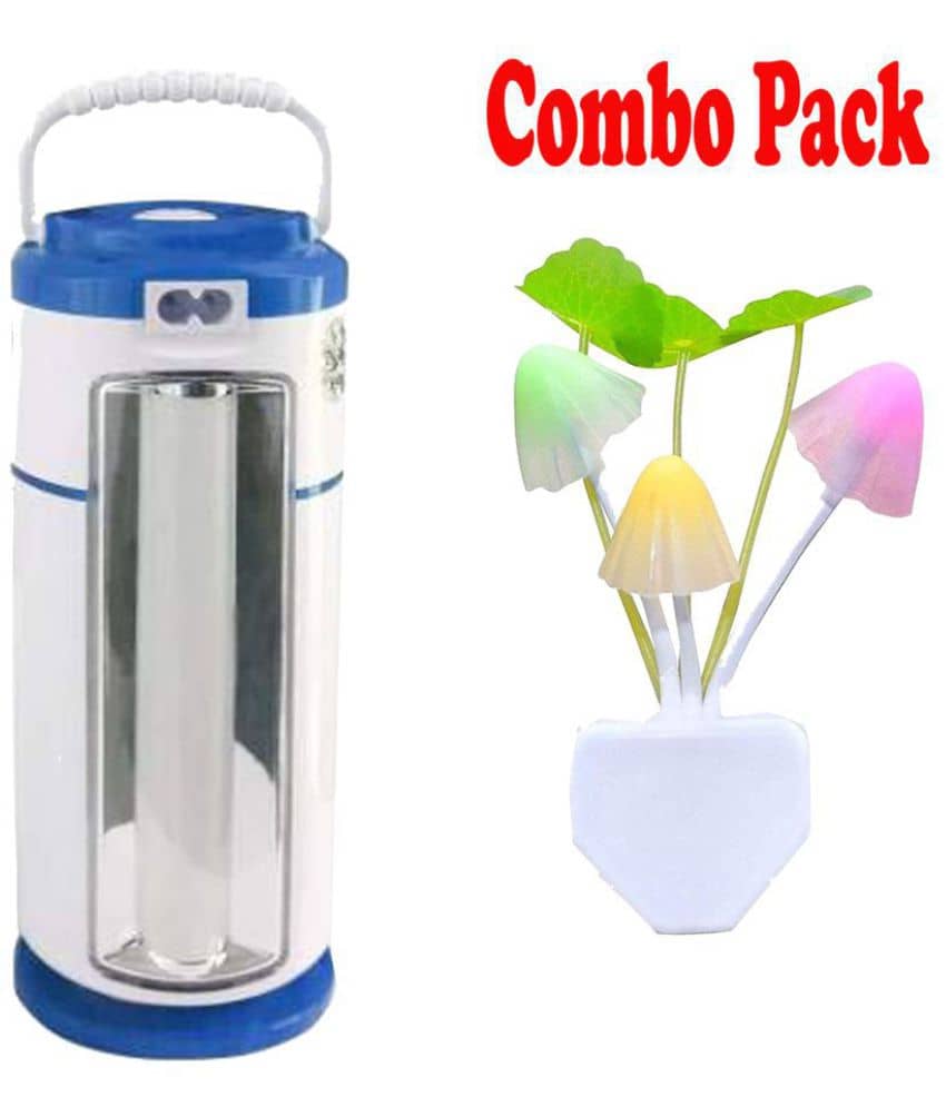 Stylopunk 45W Emergency Light ST20 Free Night lamp Multi - Pack of 2