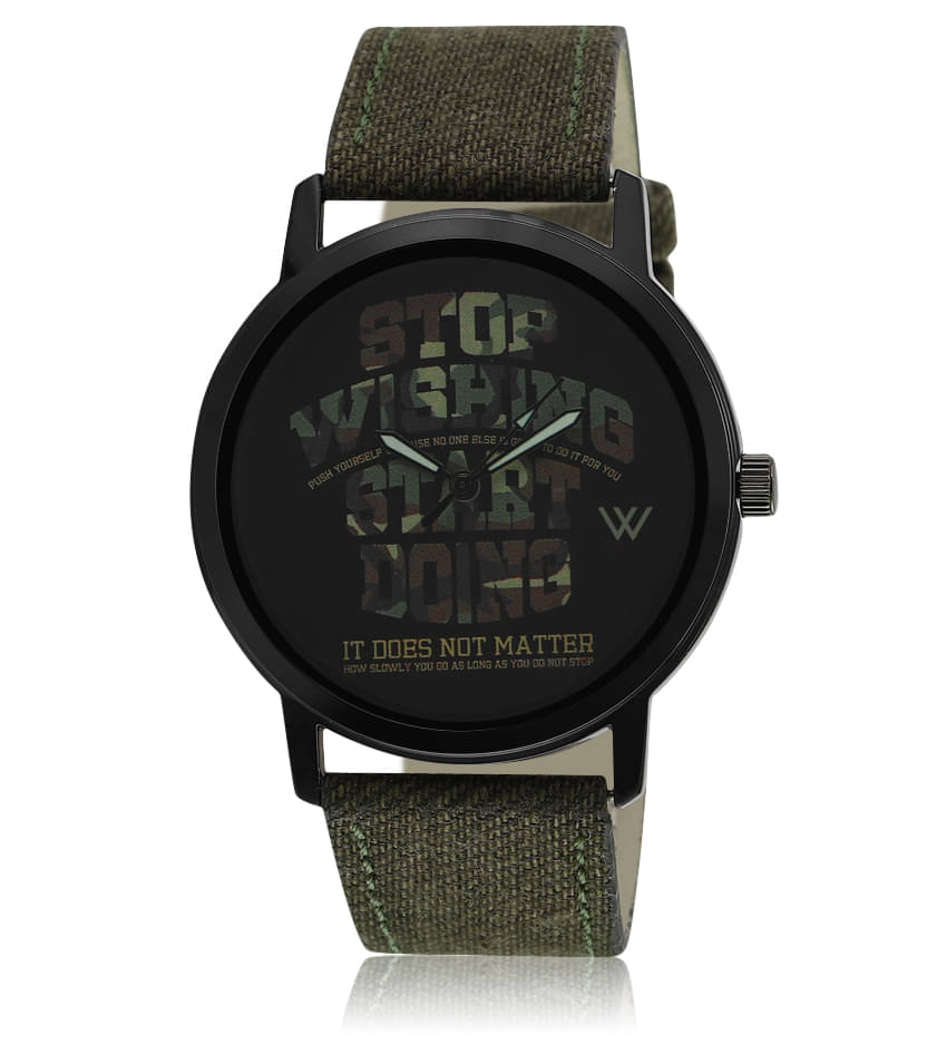     			Walrus WWTM-GRA-41  PU Analog Men's Watch