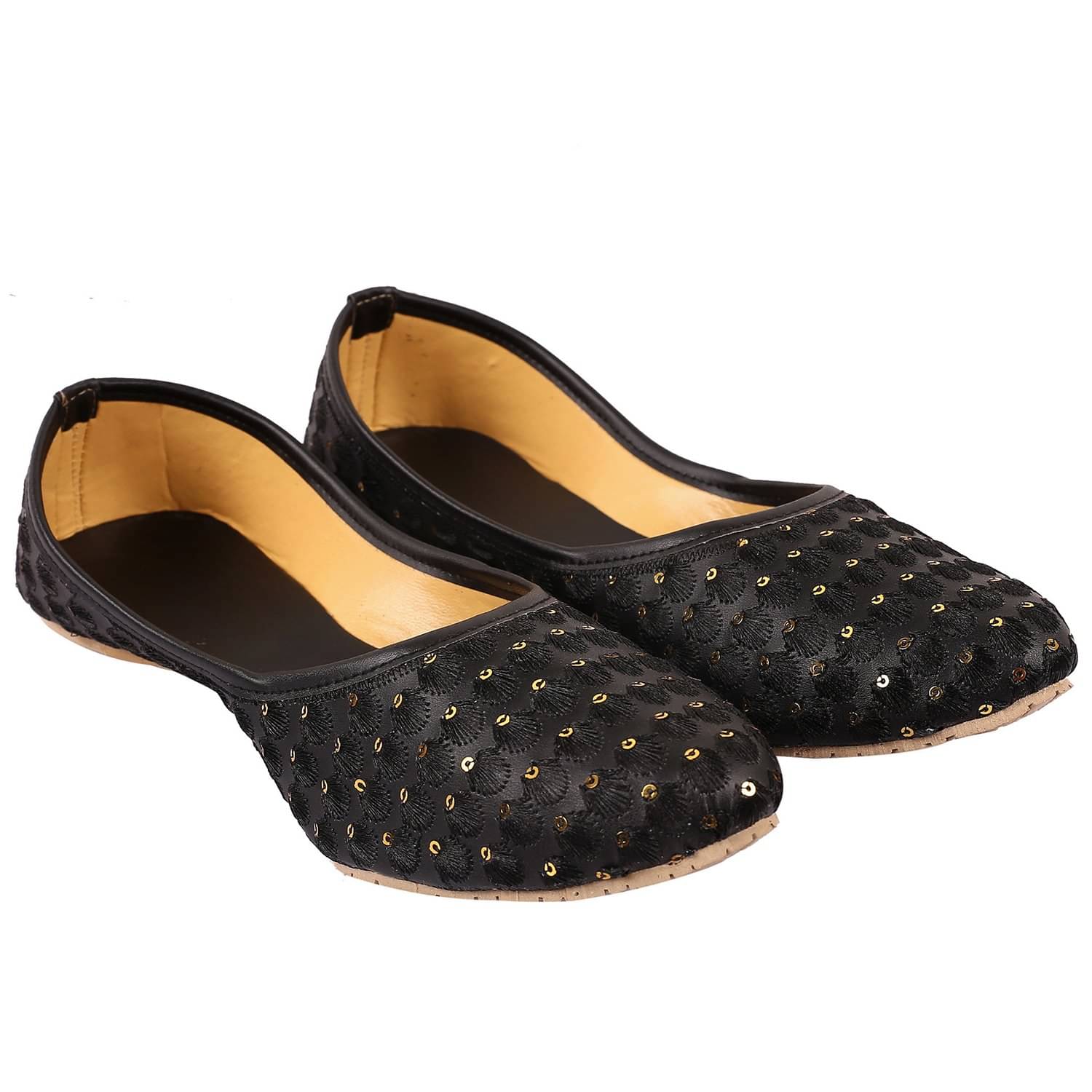     			Apratim - Black Women's Juttis