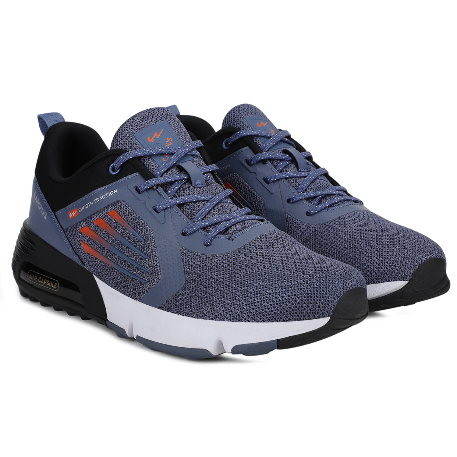 Campus - TORMENTOR Navy Men's Sports Running Shoes - Sports Shoes | Buy online on ZillyBuy