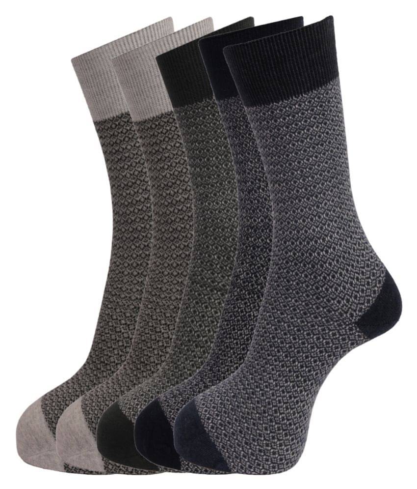 Dollar Socks Cotton Casual Full Length Socks Pack of 5 Dollar Socks Cotton Casual Full Length Socks Pack of 5