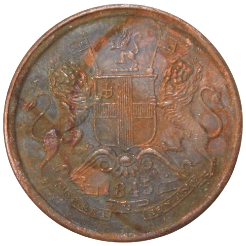 newWay - Half Anna 1845 - East India Company Coin 1 Numismatic Coins     			newWay - Half Anna 1845 - East India Company Coin 1 Numismatic Coins