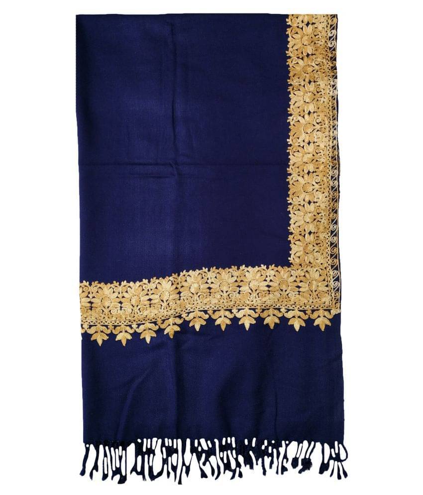     			Soul Essence Navy Shawl - Single