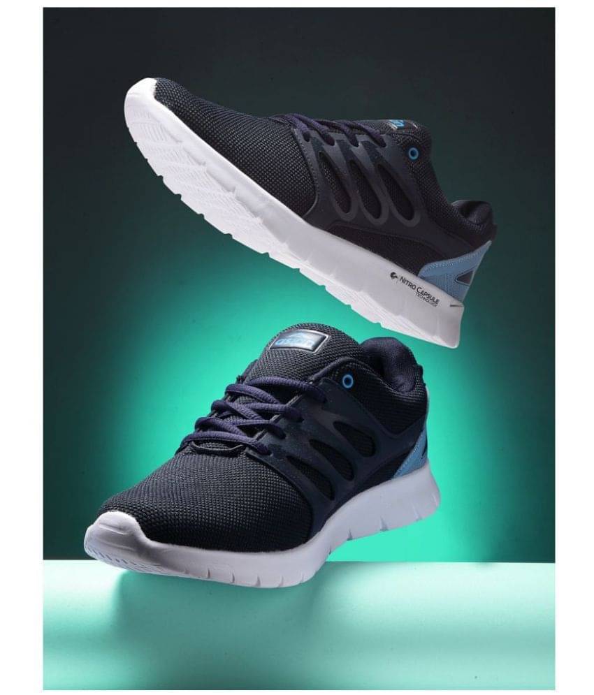     			ASIAN Navy Men's Sports Running Shoes