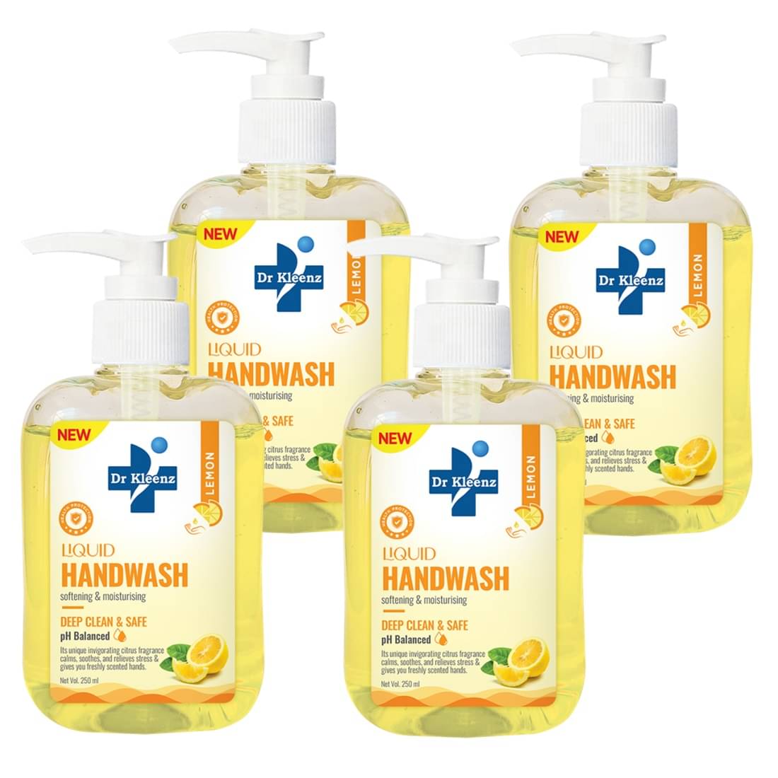     			Dr Kleenz - pH Balancing Hand Wash 250 mL (Pack of 4)